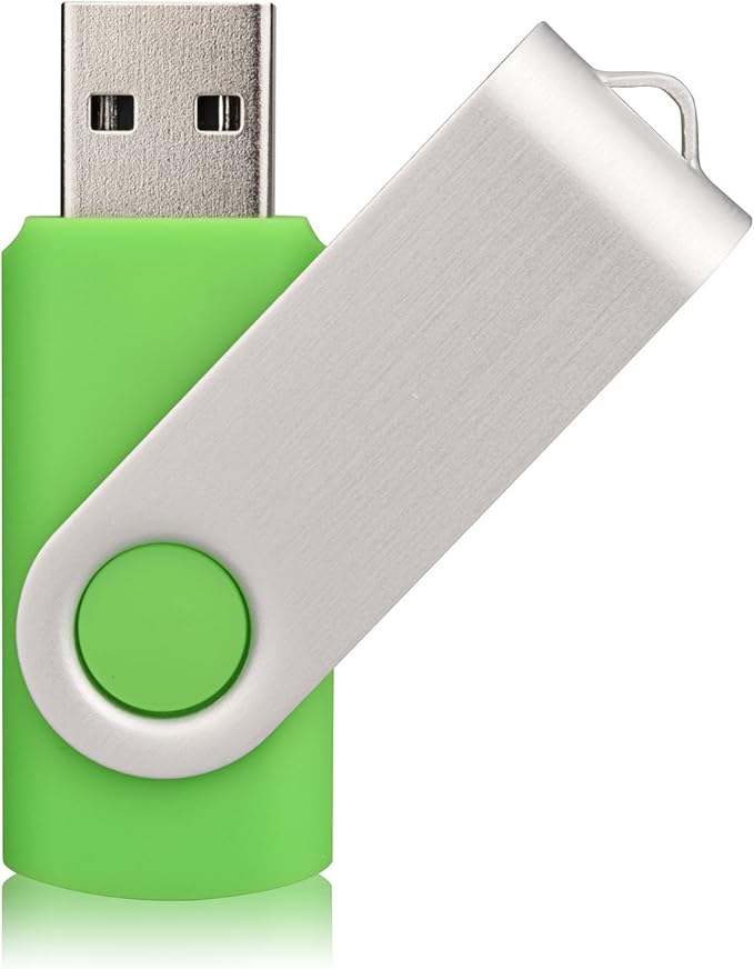 10 Pack 8GB USB Flash Drive 2.0 Memory Stick - Green