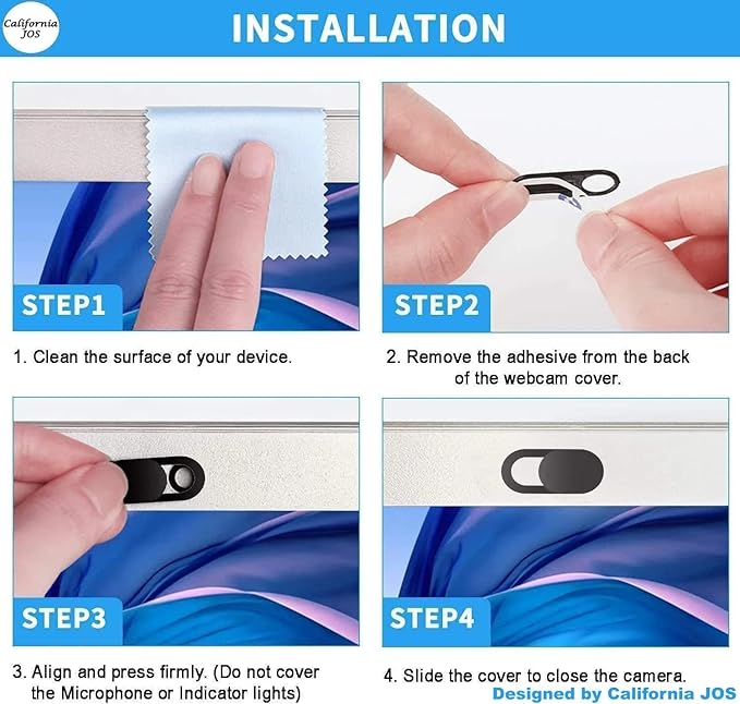 12 PCS Ultra-Thin Webcam Cover Slide for Laptop iPhone iPad MacBook Pro Computer iMac Cell Phone(Tesla Model 3/Y Interior Cabin Camera) PC Accessories Camera Blocker Slider, Great for Privacy