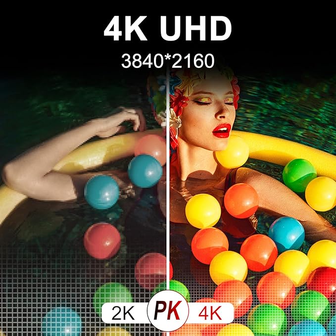 4K Portable Monitor, 15.6 Inch Screen Extender 3840×2160 UHD, 500 Nits 100% sRGB with 45° Adjustable Stand, HDMI & USB-C Computer Display for Travel Monitor Laptop & PC Mac Phone Xbox PS4 Switch