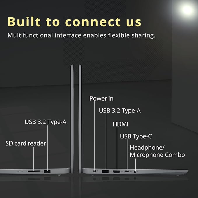 Lenovo IdeaPad Slim 3 15.6" FHD Anti-Glare Laptop, Intel i3-N305, 8GB LPDDR5, 672GB Storage(512GB SSD+160GB Docking Station Set), Num Pad, HD Camera, Dolby Audio, WiFi 6, Win 11, Grey