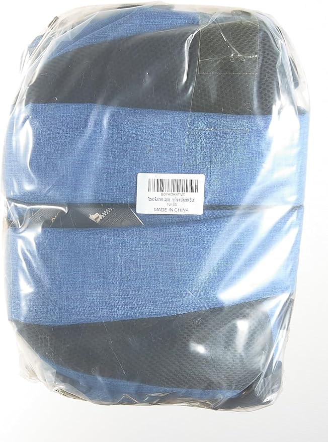 Tzowla Business Laptop Backpack Anti-Theft Backpack with USB Charging Port and Lock 15.6 Inch Computer Backpacks for Women Men, Casual Hiking Travel Daypack (Blue)