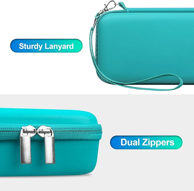 BOVKE Travel Cable Organizer Hard Protective Case