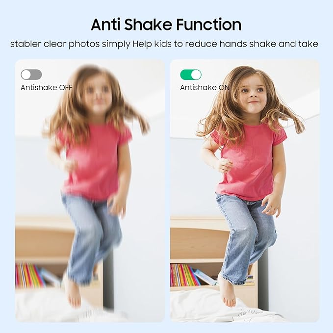 Digital Camera, 64MP Dual Lens Autofocus Point and Shoot Digital Camera, 16x Zoom Vlogging Camera with 2 Batteries, Portable Rechargeable Small Camera for Kids Teens (White)