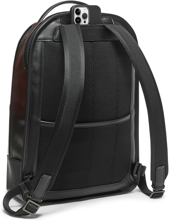 TUMI - Harrison Warren Backpack - 15-Inch Laptop Backpack - Stylish Women's & Men's Backpack for Travel & Business - Burnished Wine
