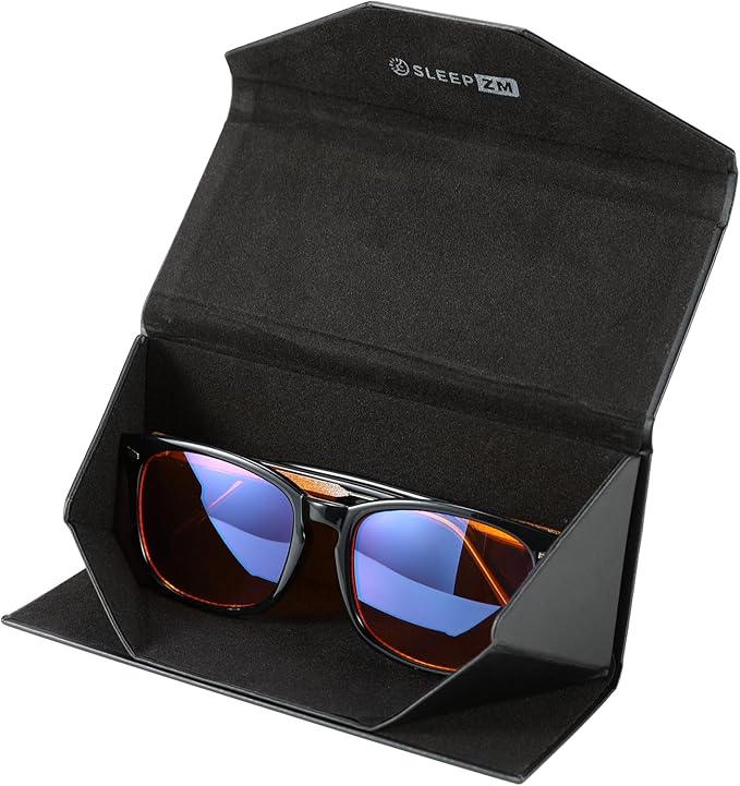 Blue Light Blocking Glasses for Women + Men - Better Sleep + Anti Eye Strain Protection - Computer Screens & Gaming