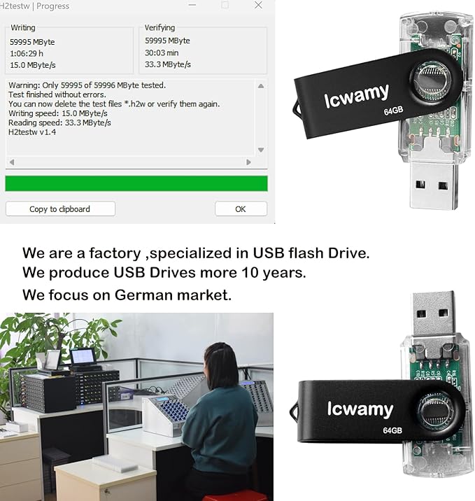 64GB Flash Drive 2 Pack USB Drive USB Stick Pen Drive USB Flash Drives 2 Pack Thumb Drive Bulk Pack Jump Drive 64GB