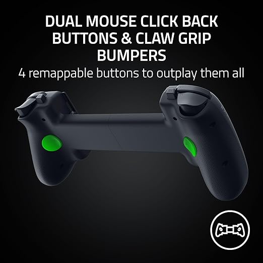 Razer Kishi V3 Pro Gaming Controller for iPhone 15 & 16, Android & iPad mini up to 8": Full Sized TMR Thumbsticks - Dual Back Buttons - Wired & Remote Play for PC - Haptics - 3 Free Months of Apple Arcade