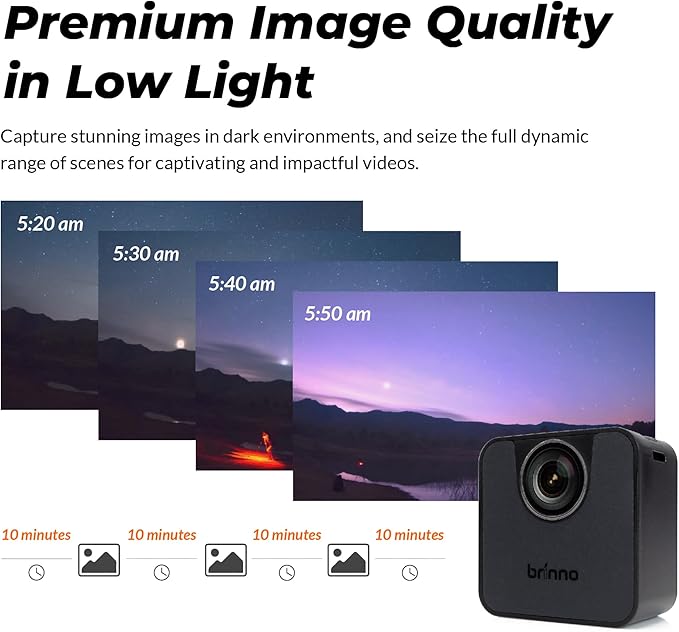 Brinno BCC200-BLE Time Lapse Camera Bundle : 1 X ARC100 + 3 X TLC200PRO-BLE