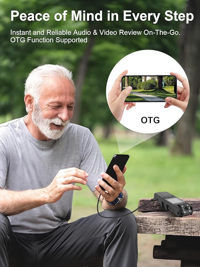 SPIKECAM Computer-Free Body Cameras with Audio and Video Recording, 6 Hrs 1080P Personal Small Bodycam with Photo, Night Vision, SOS Sound, Wearable Body Cam for Security, Running, Biking 128G