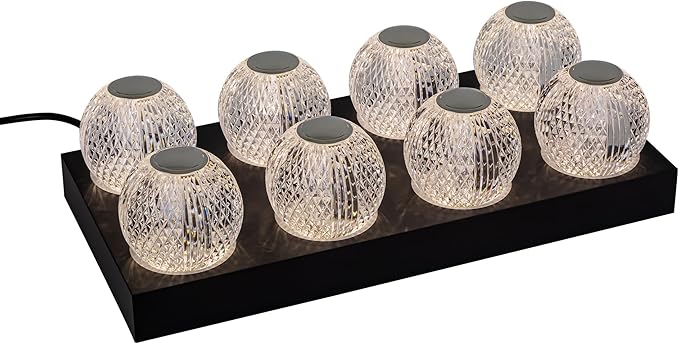 Marni 8-Unit Black Charging Station | SKU K-3219-CGR-8-BK