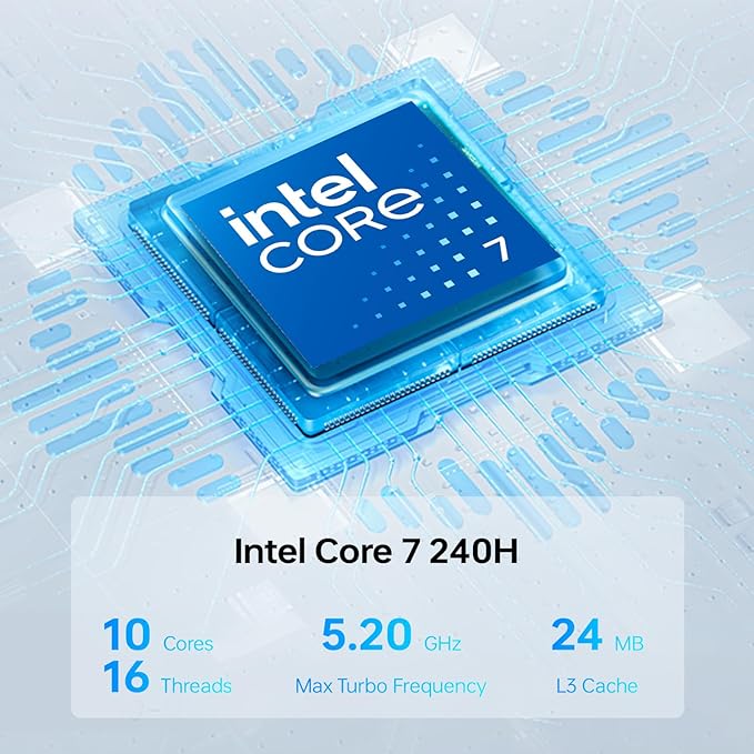 Lenovo 2025 IdeaPad Slim Business AI-Powered Laptop, 16" WUXGA Touchscreen, Intel Core 7 240H, 32GB DDR5 RAM, 1TB SSD, Copilot, Webcam, Backlit, Wi-Fi 6, W11P, Bundle with ADATA 512GB External SSD