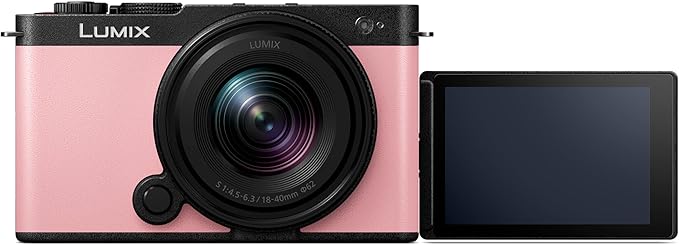 Panasonic LUMIX S9 Full-Frame Mirrorless Camera with S 18-40mm F4.5-6.3 Lens, Compact, Lightweight Body, Perfect for Social Media and Travel, DC-S9NP