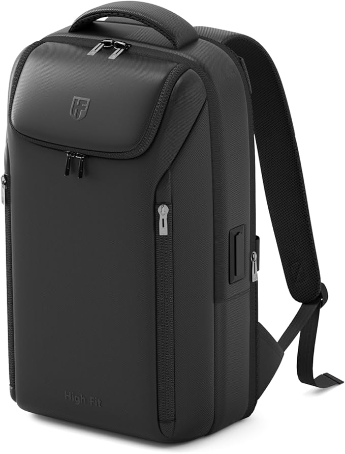 Expandable Travel Backpack, Business Laptop Backpack,Commute Backpack with USB Charging Port fit 15.6 Inch Laptop (Black-Expandable, M for 15.6 - Inch Laptop/ce)