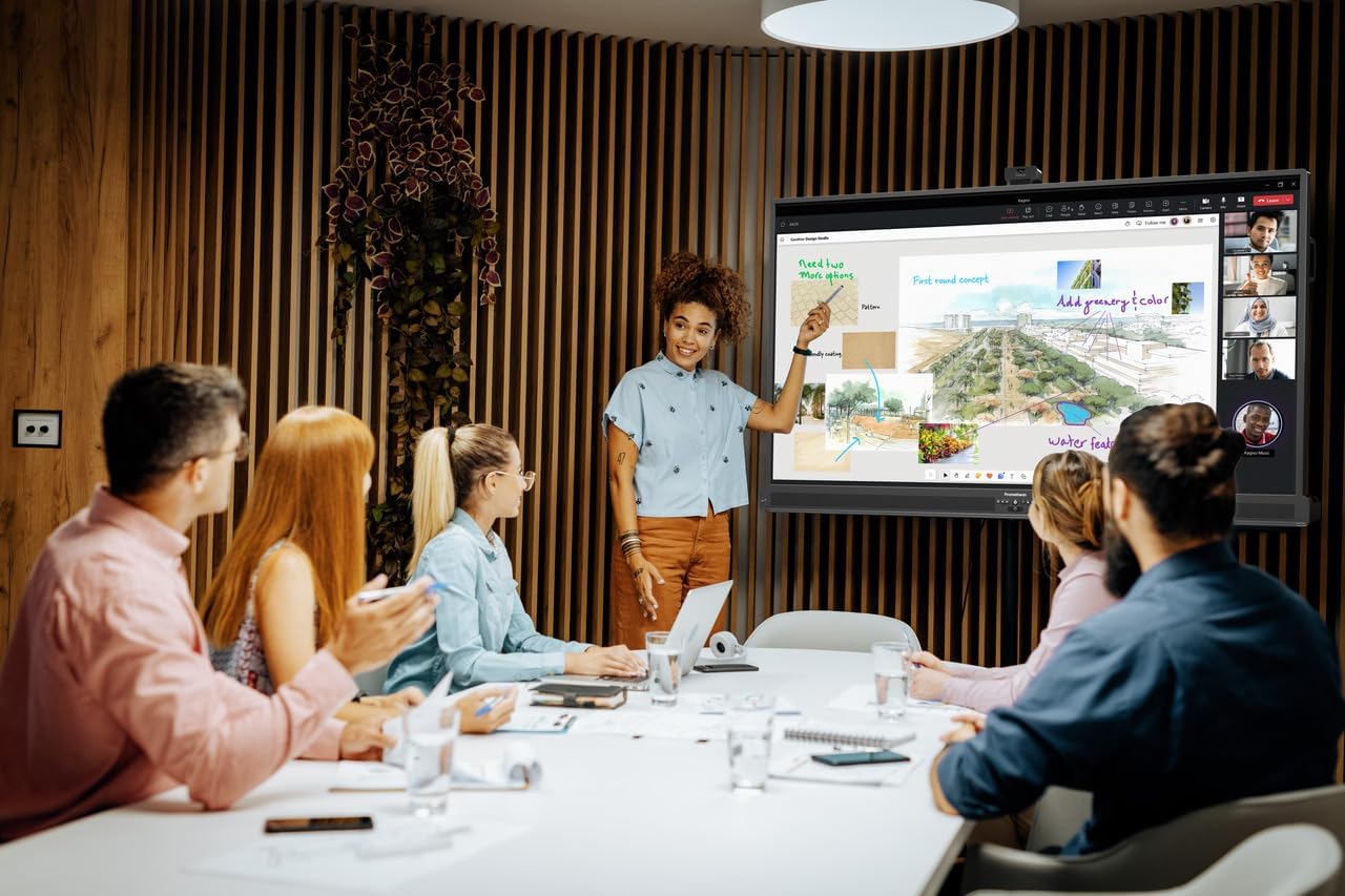 ActivPanel 10 Premium 86" High Specification Digital Whiteboard for Office or Class, 4K UHD, OS Flexible Device, Panel & Wall Mount Included, Bundled 4GB Android OPS, 3 Year Onsite Support