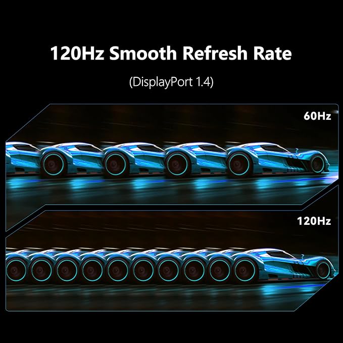 INNOCN 49" Curved Monitor Ultrawide Gaming 120Hz 32:9 QHD 5120 x 1440P Computer Monitor, R1800, 99% sRGB, HDR400, USB Type C, DisplayPort, HDMI, Built-in Speakers, Height/Tilt Adjustable - 49C1R