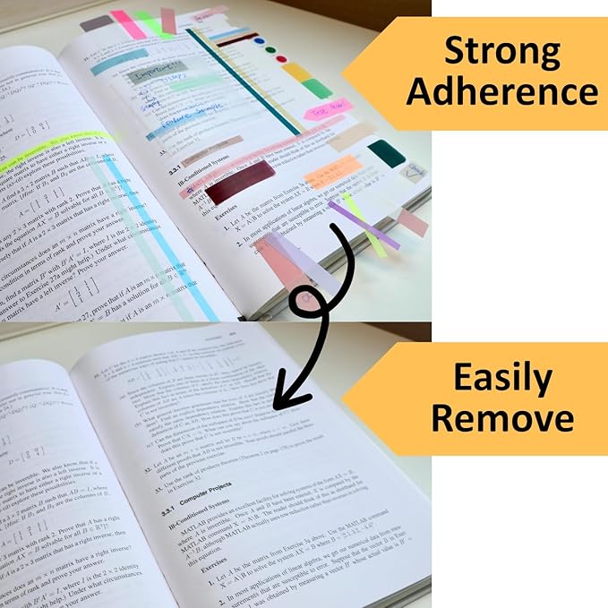 UniBright Sticky Index Tabs Combo Pack 440 Pcs Tabs for Notebooks Page Markers Page Tabs Book Tabs and Annotation Tabs with Bookmark Ruler and Dispenser Assorted Morandi Colors