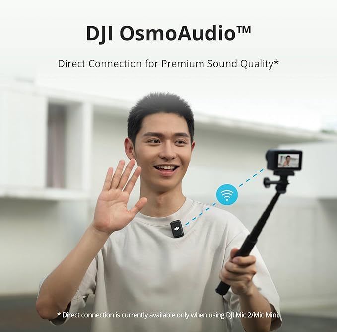 DJI Osmo Action 4 Standard Combo, 4K/120fps Waterproof Action Camera with a 1/1.3-Inch Sensor, Stunning Low-Light Imaging,10-bit & D-Log M Color Performance, Long-Lasting 160 Mins, Outdoor Camera