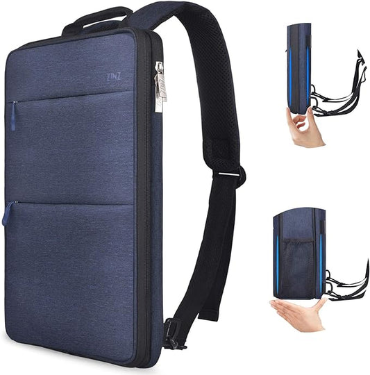 ZINZ Slim & Expandable Laptop Backpack 15 15.6 16 Inch Sleeve with USB Port, Spill-Resistant Notebooks Bag Case for Most 14-16 Inch MacBooks Surface-Books Dell HP Lenovo Asus Computers,B01L01