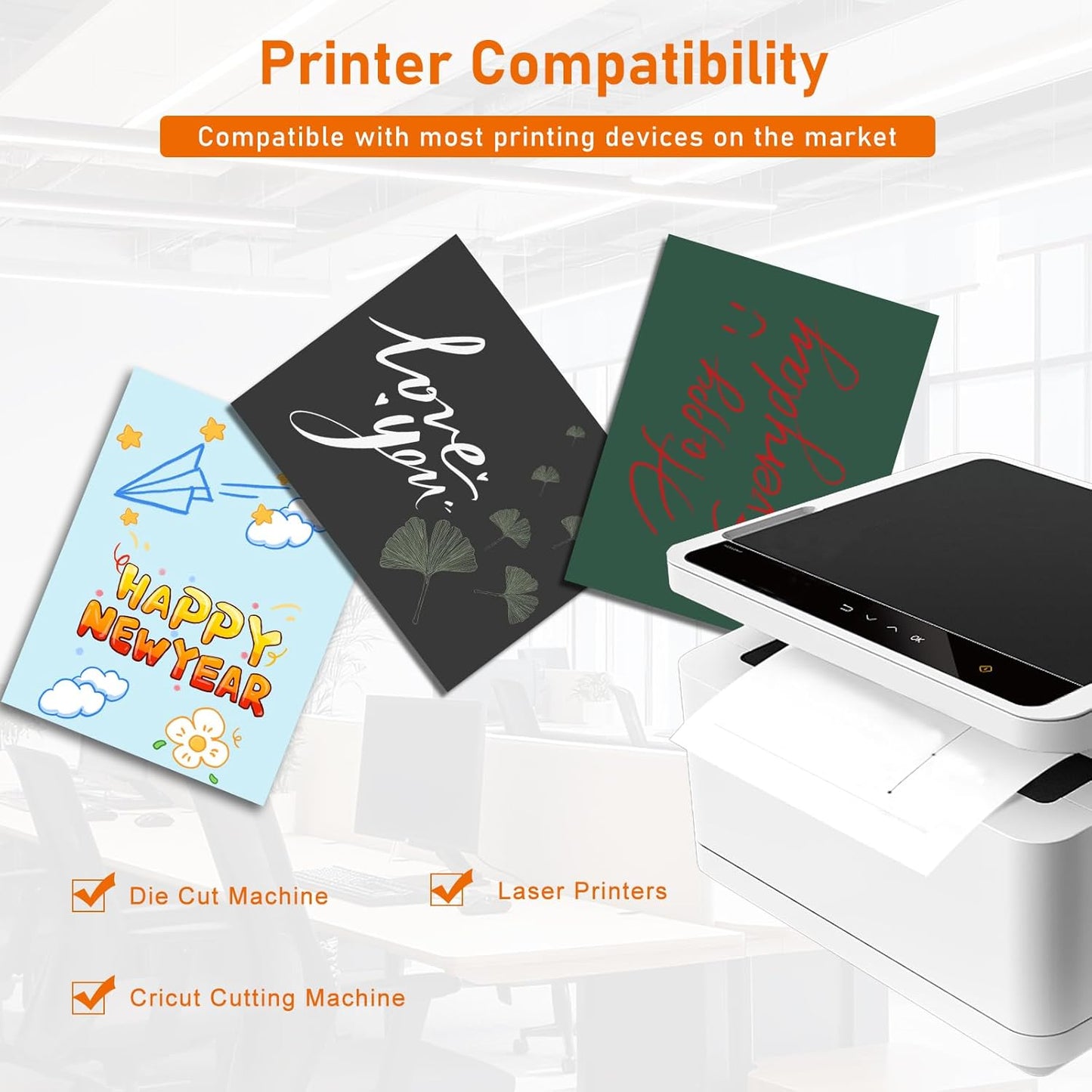 100 Sheets Dark Green Shimmer Cardstock 8.5 x 11 Scrapbook Paper, 92lb Premium Invitation Paper Card Stock for Wedding, Crafting, Greeting Cards, Making Cards, Birthday Decorations