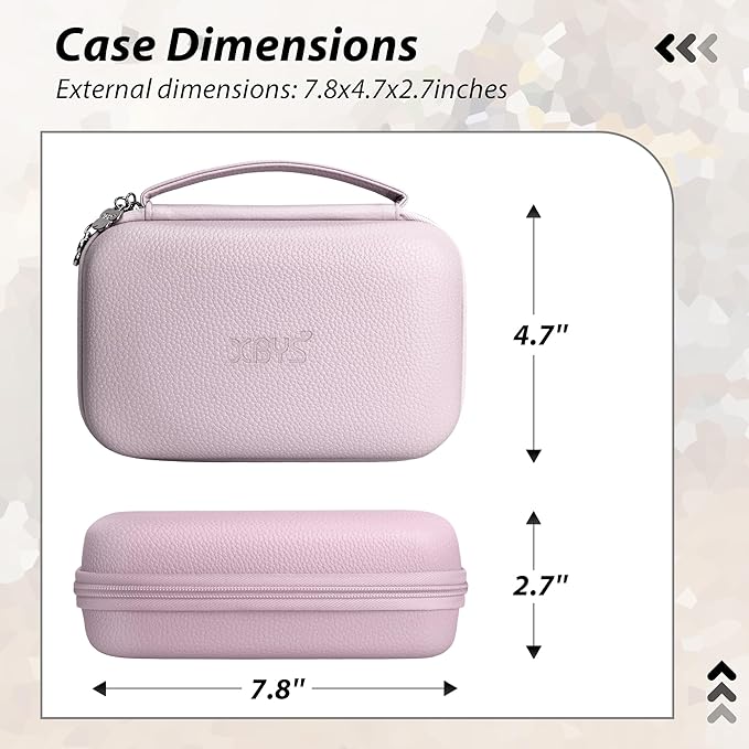 Charger Case for Macbook, Portable Tech Electronic Organizer Bag,Travel Storage Pouch for Laptop Accessories, MacBook Power Adapter, Charging Cords, USB Drives, Power Bank (Purple, XL)