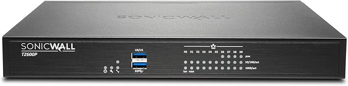 SonicWall TZ600 Network Security Appliance (PoE) 01-SSC-0028