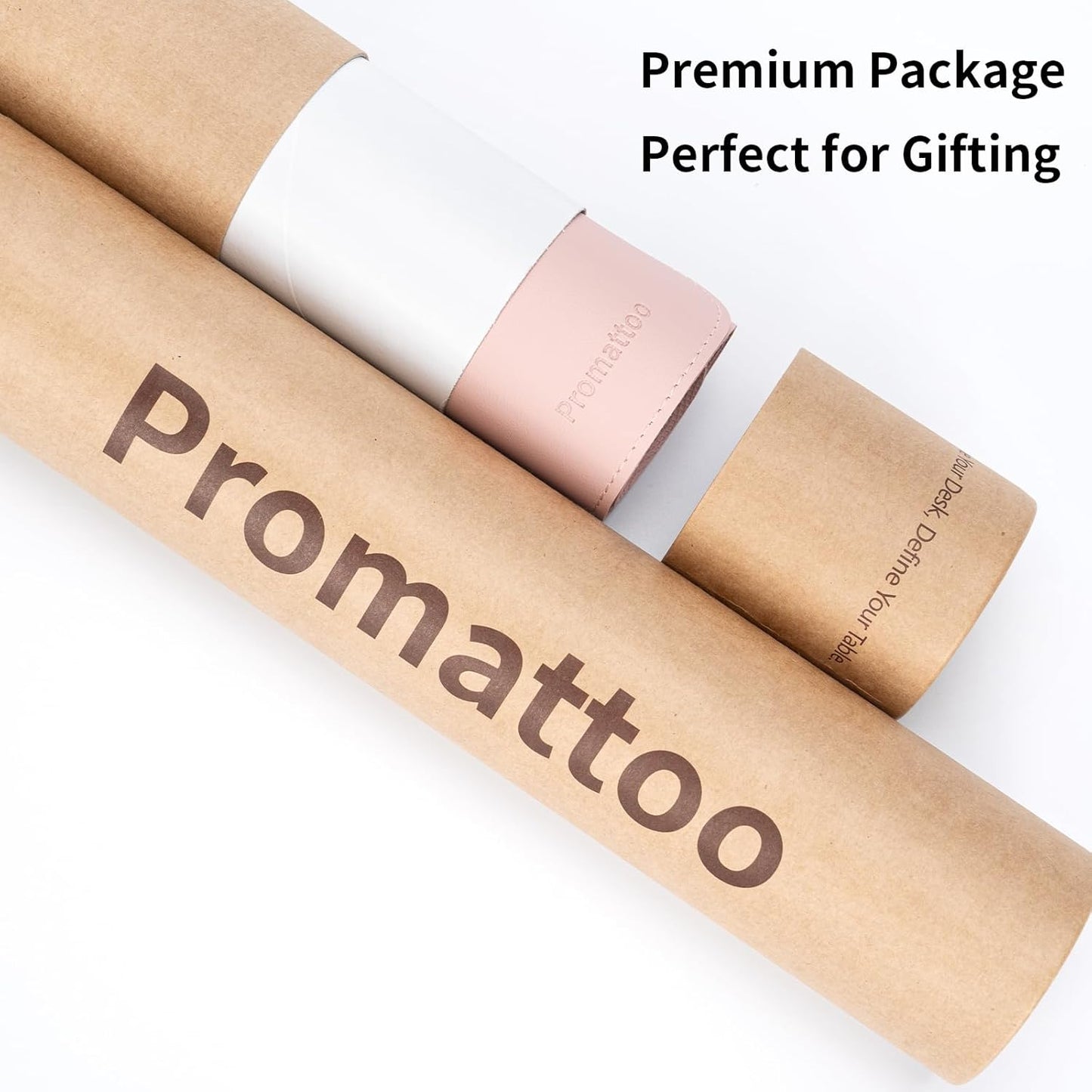 Oversized Non-Slip Desk Pad Protector – Grips Desk Firmly, Anti-Slip Like You've Never Seen! Vegan Leather Waterproof Laptop Mat for Keyboard & Mouse – Large Office Pad– Sakura Pink