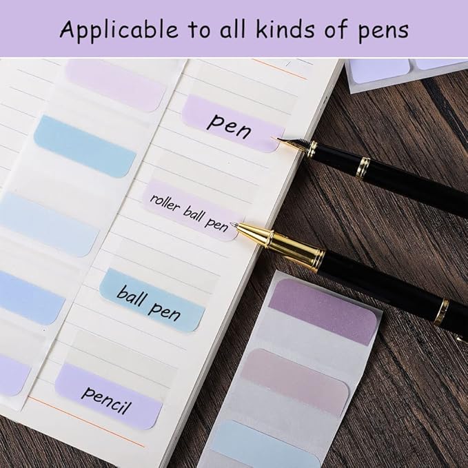 360 Pcs Sticky Index Tabs, Colored Book Sticky Tabs for Notebooks, Repositionable Page Tabs for Notebooks File Classification,12 Colors (1 Inch, 1.8×1 Inch)