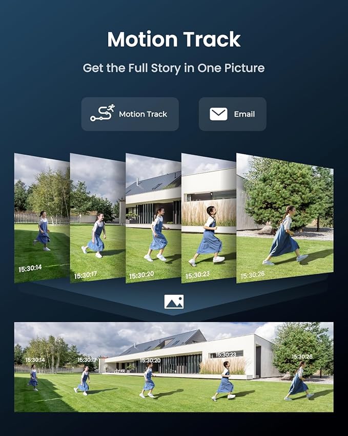 REOLINK 16MP WiFi Security Camera Outdoor, 180° Ultra-Wide Angle, Duo 3 WiFi, 2.4/5GHz Wi-Fi 6, Smart Detection, Color Night Vision, Two-Way Talk, IP67, Up to 512GB Storage, Plug-in Power (12V/2A)