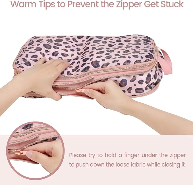 Cambond Compression Packing Cubes for Travel Women - Travel Bags Luggage Organizers Travel Essentials Compression Cubes for Travel Carry on Suitcases Organizer