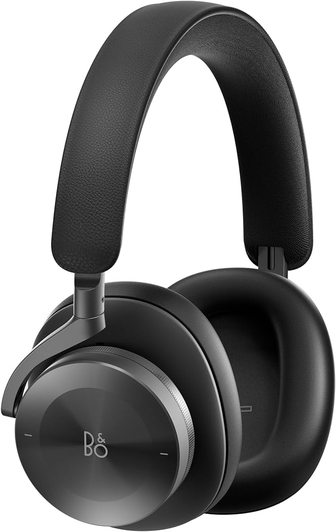 Bang & Olufsen Beoplay H95 Premium Comfortable Wireless Active Noise Cancelling (ANC) Over-Ear Headphones with Protective Carrying Case, Black