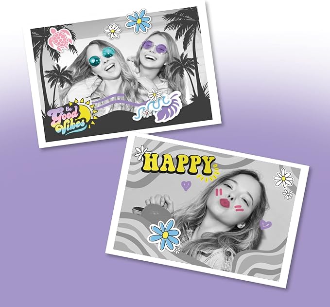 Canal Toys Photo Creator Instant Print Camera – Photo, Selfie and Video – Thermal Paper for 250 Photos – LCD Screen. 8+