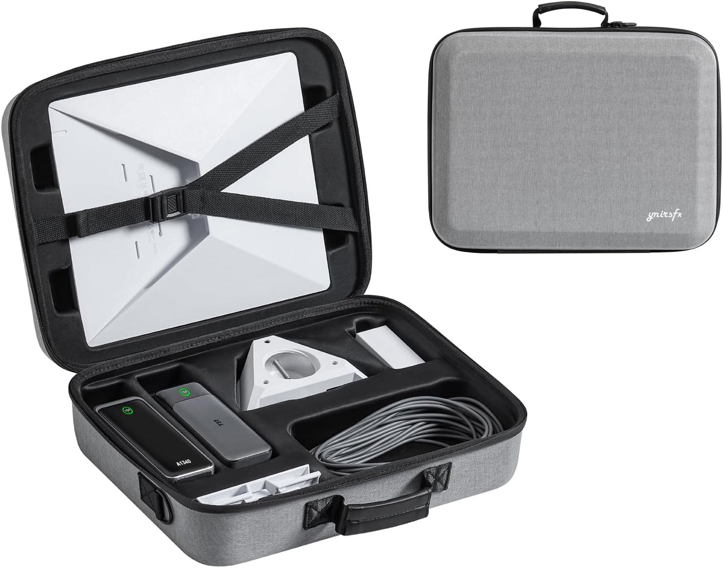 Starlink Mini Case Protective Cover - Travel Accessories Compatible with Anker 737 & A1340 Power Banks, Portable Outdoor Direct Use No Open Box