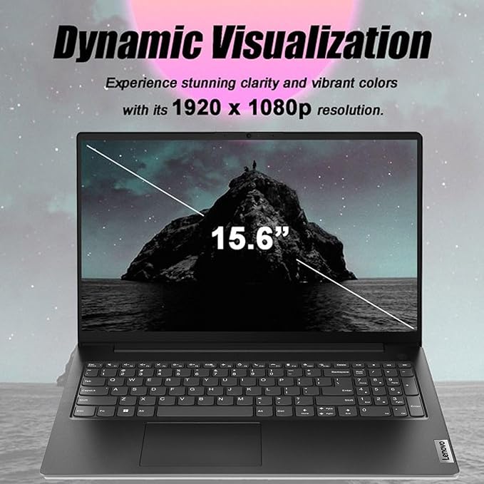 Lenovo V15 Gen 4 Business Laptop, 15.6" FHD Display, Intel Core i5-13420H (Beat i7-1355U), HDMI, RJ45, Webcam, Numeric Keypad, Wi-Fi, Windows 11 Pro, Black (16GB RAM | 2TB SSD)