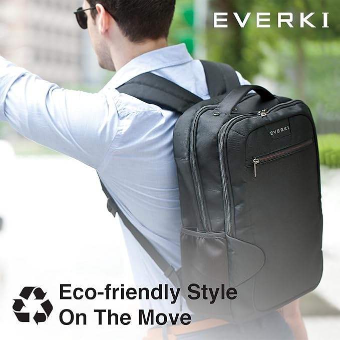 EVERKI Studio Expandable Laptop Backpack for Men & Women (14 Liters Capacity)