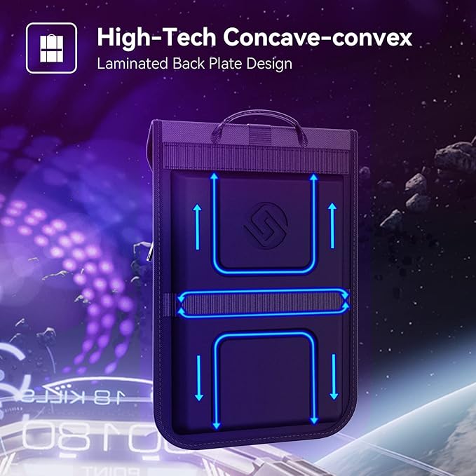 Smatree Upgrade Hard Travel Laptop Backpack for ASUS ROG Zephyrus G16 2025/2024/2023,ROG Zephyrus M16/ROG Flow X16,Galaxy Book5/4/3 Pro/Pro 360, Galaxy Book4 Edge/Book4 Ultra