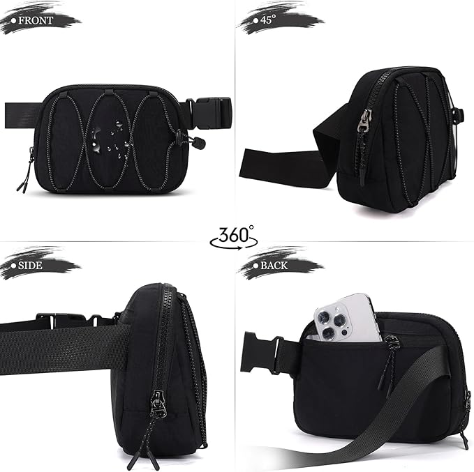 MAXTOP Small Crossbody Bags for Women Belt Bag Fanny Pack with Adjustable Strap