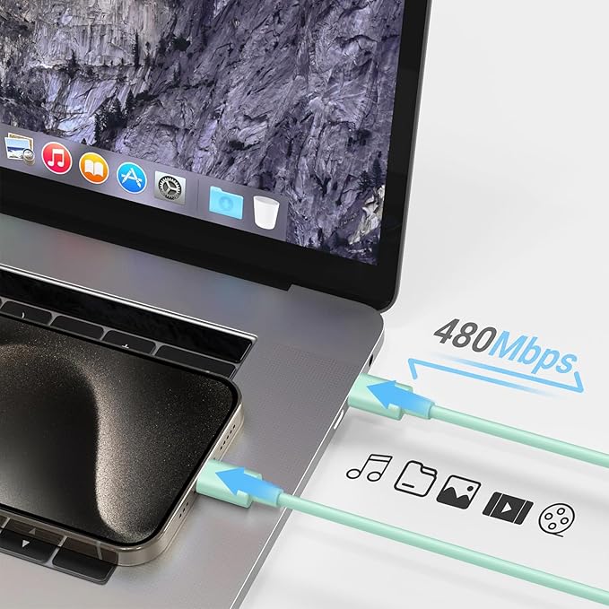 iPhone 17 16 15 Charger Fast Charging 3+3Pack Type C Charger USB C Chargers Block with 6FT Cable for iPhone Air/17/17 Plus/17 Pro/17 Pro Max/16/16 Plus/16 Pro/16 Pro Max/15/15 Pro Max/iPad Pro