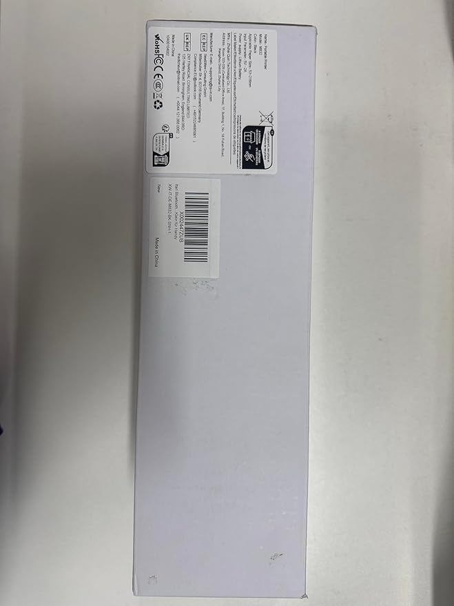 Itari Portable Printer for Travel with Case and 4 Rolls Paper, Inkless Thermal Printer, Support 8.5" x 11" A4 & US Letter, Wireless Compatible with iPhone, Android, Laptop, Black