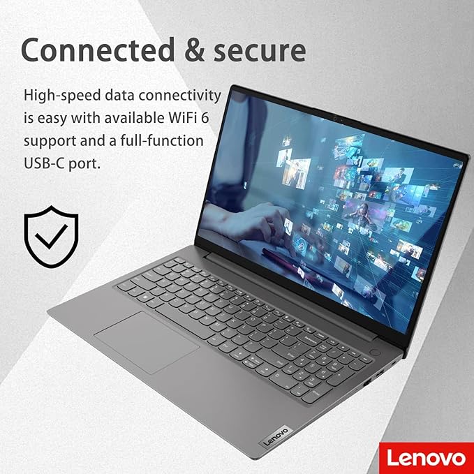Lenovo V15 G4 Laptop, 15.6’’ FHD Display, Intel Core i5-13420H (Beat i5-1235U), 16GB RAM, 512GB SSD, Business & Student Laptop for Office, School, Home Use, Win 11 Home, Grey, with PCO Laptop Cooler