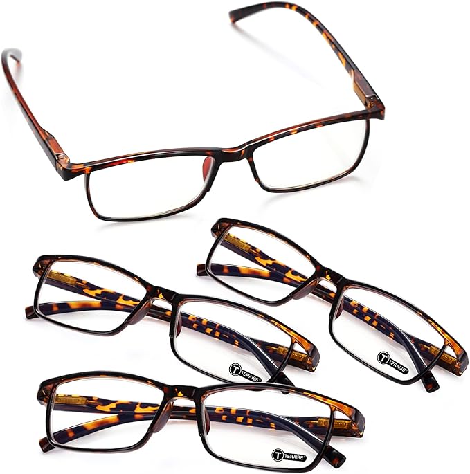 TERAISE Fashion Anti-blue light Reading Glasses Men Women Computer Reader