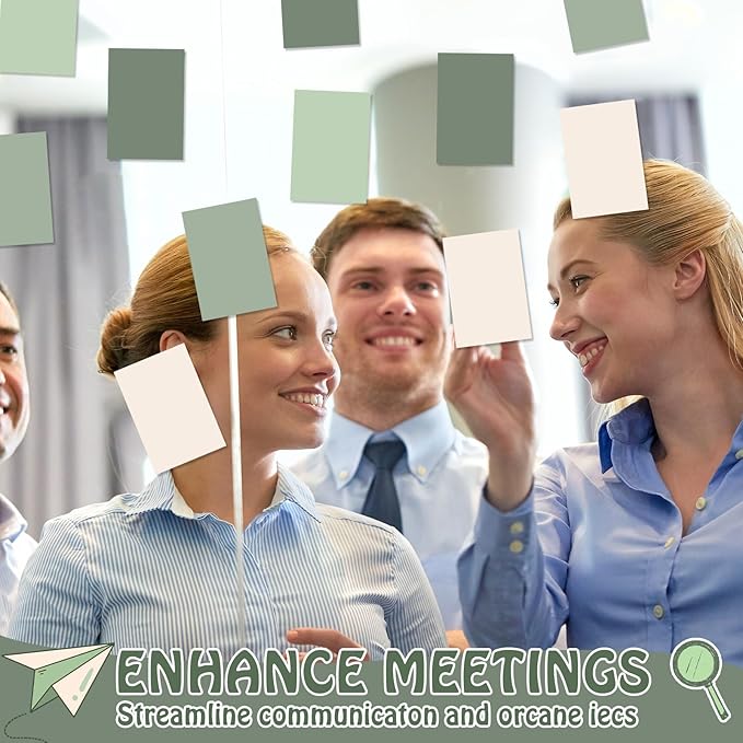 Fainne 8 Pack Sticky Notes Bulk Back to School Supplies Self Stick Note Pads Paper Memo for Office First Day of School Student Teacher Essentials (3 x 5 Inch,Morandi Color)