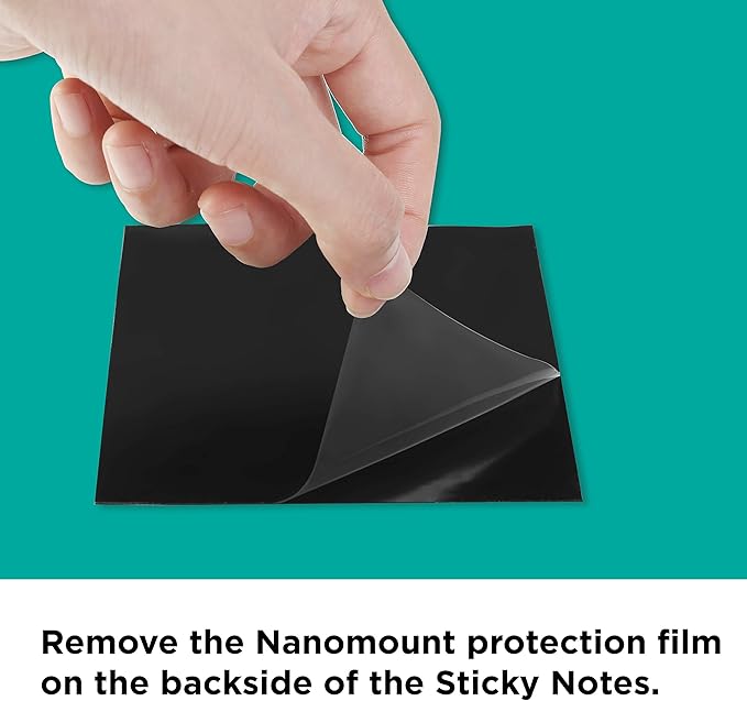 Dry Erase Sticky Notes - 10 Pack of 4x6 Inch; Adhesive Free Reusable Whiteboard Stickers for Smooth Surfaces; No More Paper Post Notes - Reusable Home and Office Product (White, 4 x 6)