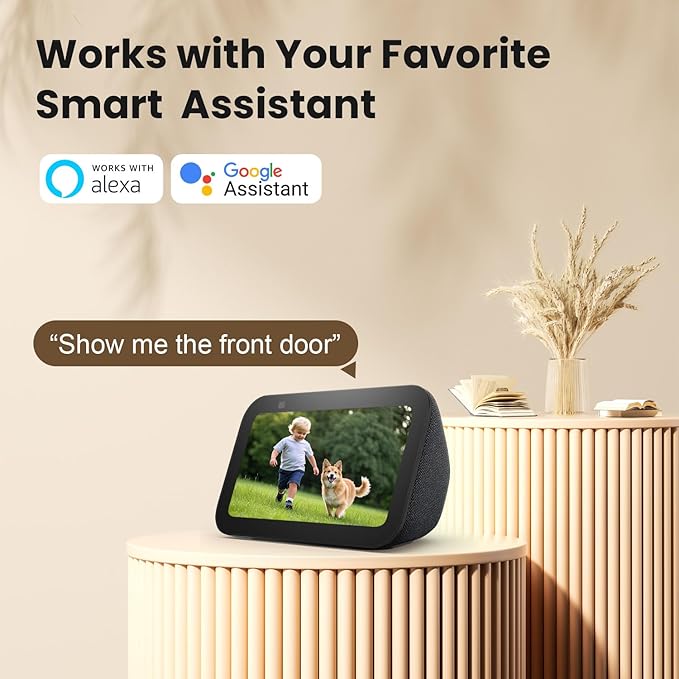 Solar Security Cameras Wireless Outdoor, 2.4G WiFi Camera Outdoor Wireless, Cameras for Home Security with Motion Detection, 2K Color Night Vision, Works with Alexa, IP66 Waterproof, 2 Packs