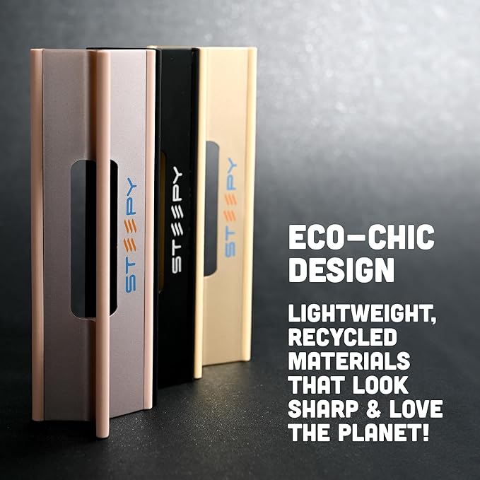 Steepy Portable Laptop Stand for Desk – Adjustable Height, & Portable Laptop Holder – Ergonomic Computer Stand for Cooling & Comfort – Slip-Proof, Sturdy Design – Universal Fit for 13-17 Inch Devices