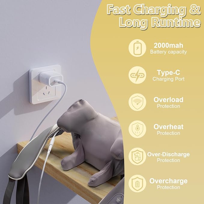 Retirement Gift for Woman/Men: New Shiatsu Neck Massager 2025, Real Spa Experience, Heat & Knead Bliss, Deep Tissue Release, Multiple Modes & Speeds, Birthday Gifts for Mom, Dad, Husband, Teacher