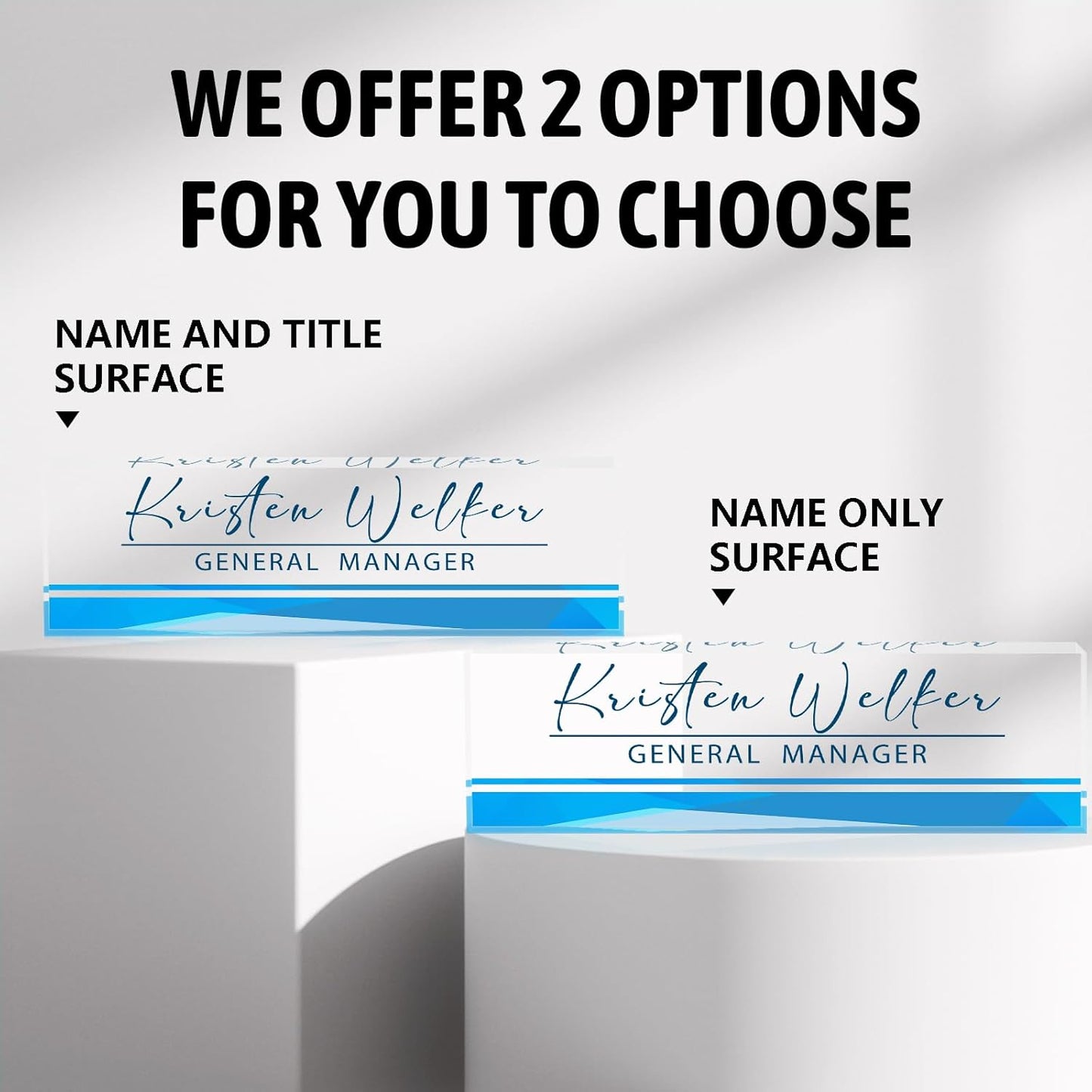 Desk Name Plate Personalized, Nurse Name Plate for Desk, Office Desk Decor for Women and Men, Employee Appreciation Gifts Office Gifts for Nurse