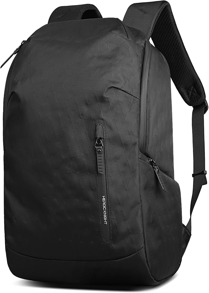 hk Waterproof Travel Backpack for Men – Lightweight 30L Laptop Backpack with 17.3" Compartment, Anti Theft Black Bag for Work, College, Hiking, Carry-On Use