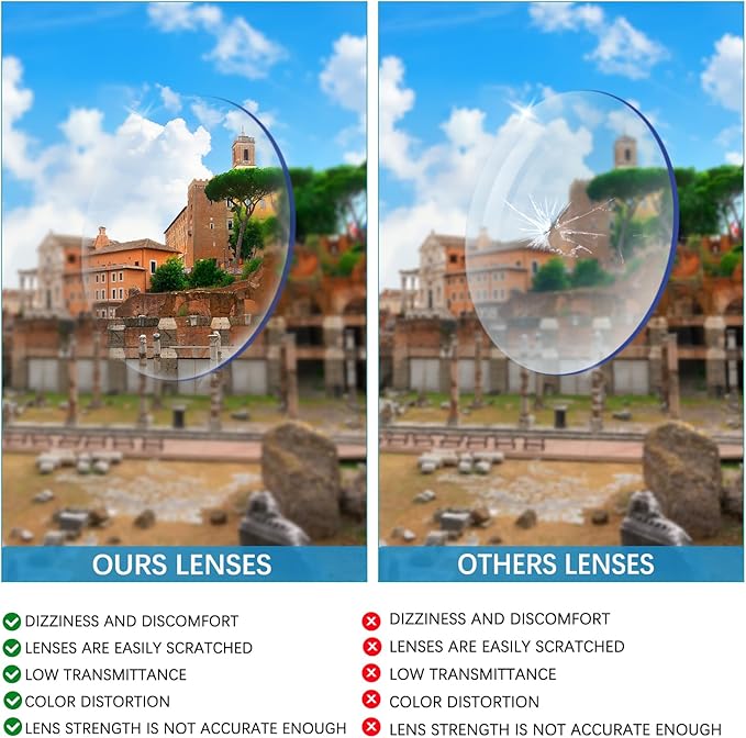 VIDEBLA 5 Pack Computer Reading Glasses Men and Women Anti Eyestrain Blue Light Blocking Glasses for Reading (5 Mix-2, 3.50)