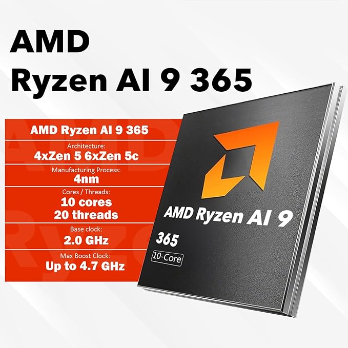 ASUS Zenbook S 16 Touchscreen Laptop 16" OLED Business Laptops AMD Ryzen AI 9 365 24GB DDR5 1TB SSD WiFi 7 Backlit KB Lifetime Microsoft Office Windows 11 Pro Laptop Computer Copilot AI