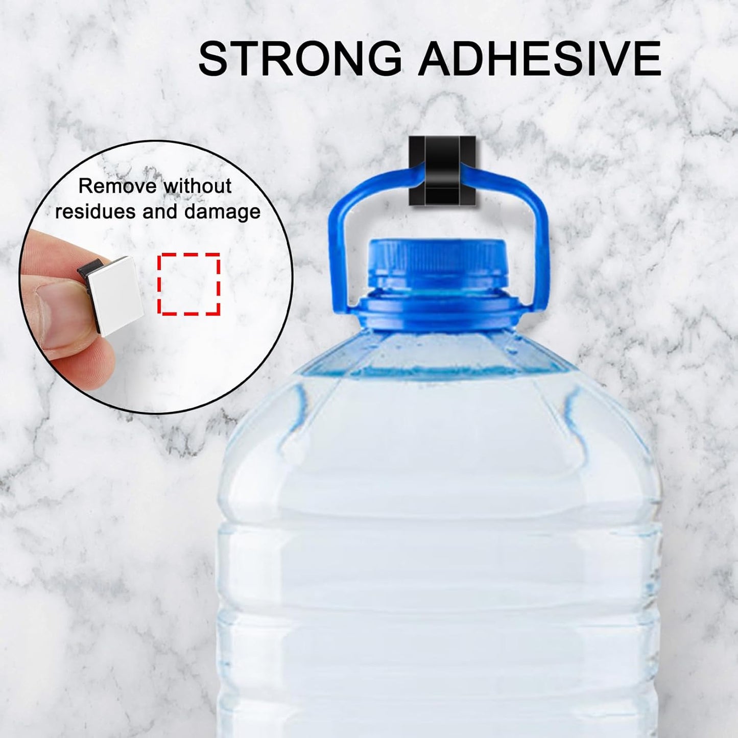 100 Pcs Cable Clips, Adhesive Cable Organizer Cord Holder Wire Clip Wire Management Self Adhesive Hooks Wire Holder for Office, Home, Black